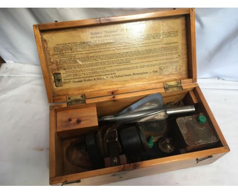  Sale Item:    WALKERS EXCELSIOR 1V PATENT LOG   Vat Status:   No Vat   Buyers Premium:  This lot is subject to a Buyers Prem