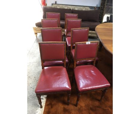  Sale Item:    8 OAK DINING CHAIRS (AF)   Vat Status:   No Vat   Buyers Premium:  This lot is subject to a Buyers Premium of 
