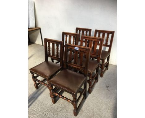  Sale Item:    6 OAK DINING ROOM CHAIRS (AF)   Vat Status:   No Vat   Buyers Premium:  This lot is subject to a Buyers Premiu