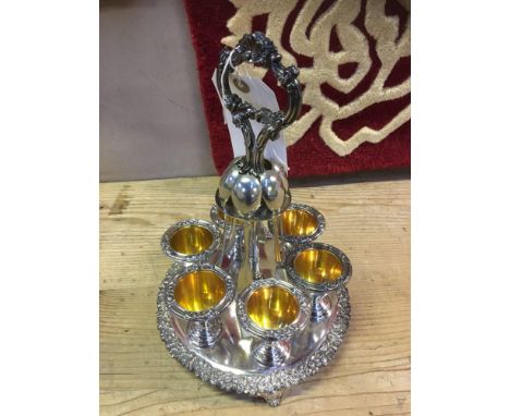  Sale Item:    PLATED BREAKFAST SET   Vat Status:   No Vat   Buyers Premium:  This lot is subject to a Buyers Premium of 15% 