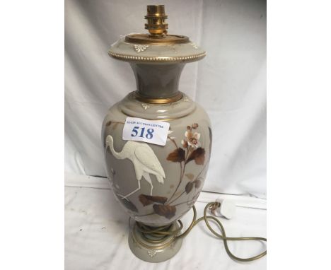  Sale Item:    DECORATED BIRD LAMP   Vat Status:   No Vat   Buyers Premium:  This lot is subject to a Buyers Premium of 15% +
