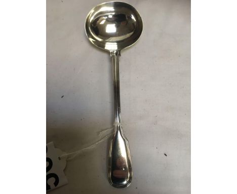  Sale Item:    LONDON SILVER SAUCE LADLE 1845   Vat Status:   No Vat   Buyers Premium:  This lot is subject to a Buyers Premi