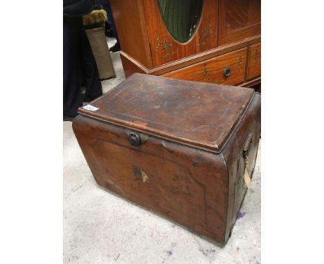  Sale Item:    METAL TRUNK (AF)   Vat Status:   No Vat   Buyers Premium:  This lot is subject to a Buyers Premium of 15% + Va