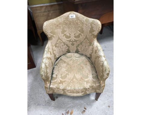  Sale Item:    TAPESTRY EASY CHAIR (AF)   Vat Status:   No Vat   Buyers Premium:  This lot is subject to a Buyers Premium of 