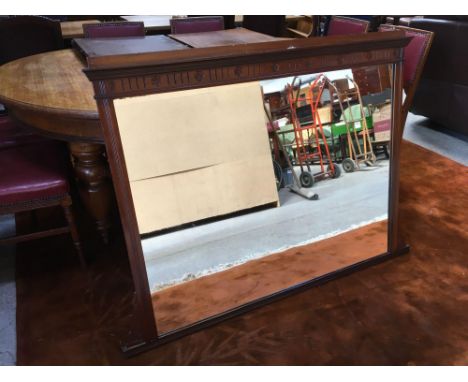  Sale Item:    MAHOGANY OVERMANTLE (AF)   Vat Status:   No Vat   Buyers Premium:  This lot is subject to a Buyers Premium of 