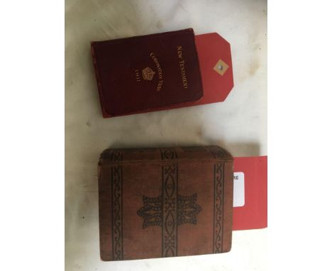  Sale Item:    2 SMALL BOOKS NEW TESTAMENT 1911 &amp; THE WORKS OF ARISTOTLE  Vat Status:   No Vat   Buyers Premium:  This lo