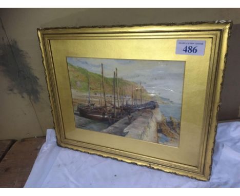  Sale Item:    W C PAINTING BOATS W N DENBY (AF)  Vat Status:   No Vat   Buyers Premium:  This lot is subject to a Buyers Pre