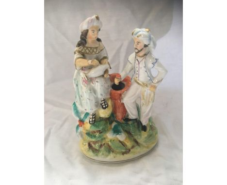  Sale Item:    STAFFORDSHIRE FIGURE (AF)   Vat Status:   No Vat   Buyers Premium:  This lot is subject to a Buyers Premium of