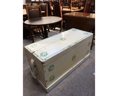  Sale Item:    PAINTED TRUNK (AF)   Vat Status:   No Vat   Buyers Premium:  This lot is subject to a Buyers Premium of 15% + 