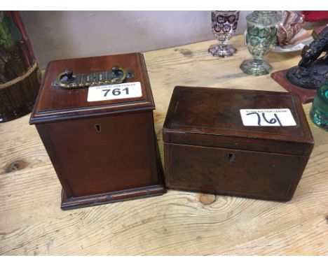  Sale Item:    2 SMALL WOODEN BOXES (AF)   Vat Status:   No Vat   Buyers Premium:  This lot is subject to a Buyers Premium of