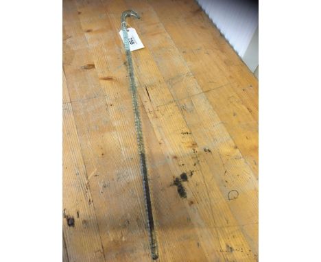  Sale Item:    GLASS CANE   Vat Status:   No Vat   Buyers Premium:  This lot is subject to a Buyers Premium of 15% + Vat @ 20