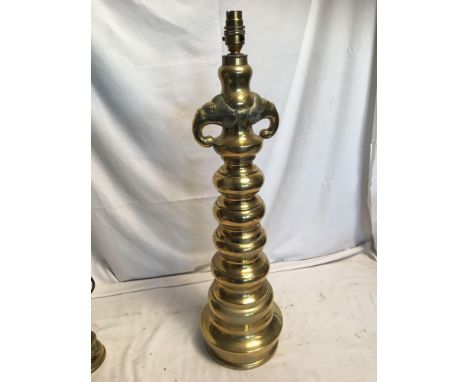  Sale Item:    INDIAN BRASS LAMP   Vat Status:   No Vat   Buyers Premium:  This lot is subject to a Buyers Premium of 15% + V