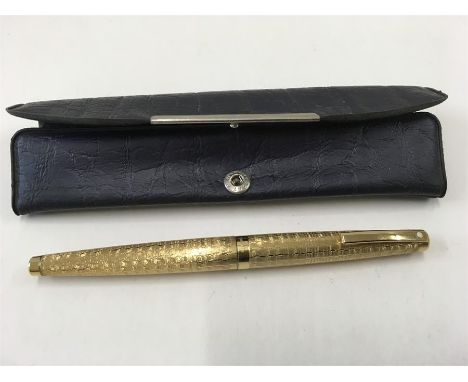 Vintage Roll gold sheaffer fountain pen 14ct gold nib