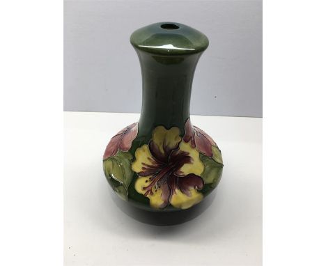 Moorcroft Lamp Base in good condition measures approx 19cm tall 