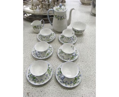 Shelly harbell Bone china coffee service 