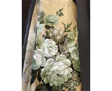Roll of Vintage Original screen print Fabric by Sandersons, 80 feet in total