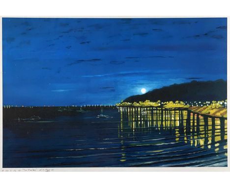 M K HOPPER limited edition (2/10) print - entitled 'The Mumbles', signed and dated '09, 36 x 54cmsComments: framed and glazed