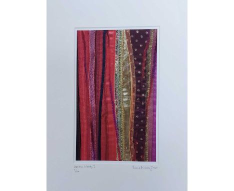ANNIE BIELECKA JONES limited edition (2/10) print - entitled 'Autumn Wood 1', 45 x 35cmsComments: framed and mounted/glazed i