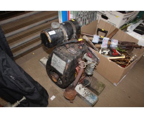 A Villiers two stroke stationary engine 