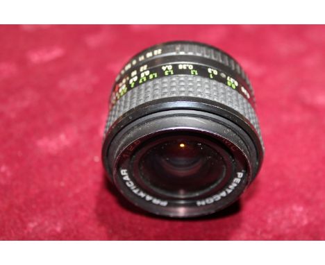 A Pentacon Praktica 1:2.8 f=28mm camera lens 