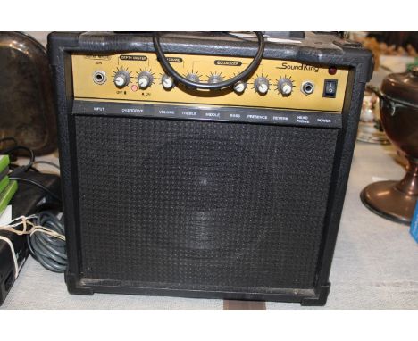 A Sound King 20 watt amplifier. postage unavailable 