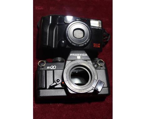 A Praktica &amp; Olympus camera body 