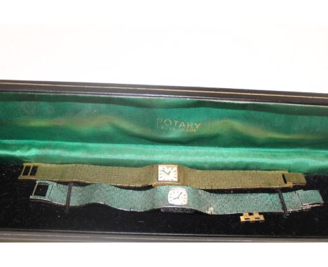 Two Ladies vintage rotary watches 