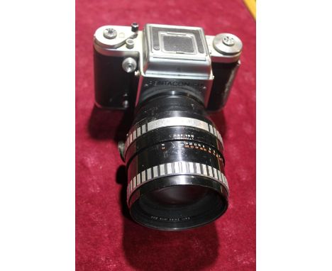 A Pentacon Six camera body &amp; Carl Zeiss Jena DDR 1:2,8 f=180 lens