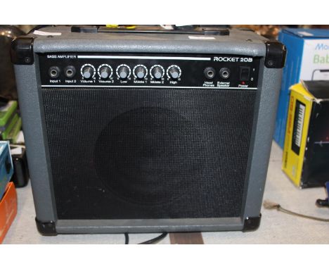 A Rocket 20B amplifier. postage unavailable 