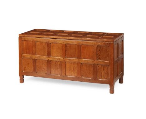 ATTRIBUTED TO SID POLLARD BLANKET CHEST, 1970's oakDimensions:107.7cm wide, 56.2cm high, 38.5cm deepNote: Note: Sid Pollard w