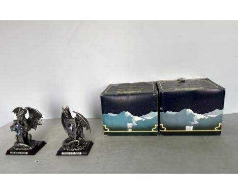2 large boxed Myth &amp; Magic figures - Dragon of the Shield and The Celtic Legend
