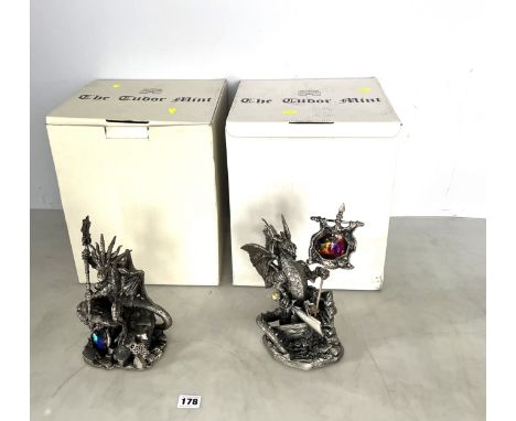 2 boxed Myth &amp; Magic figures - Master of the Glacier and The Invader