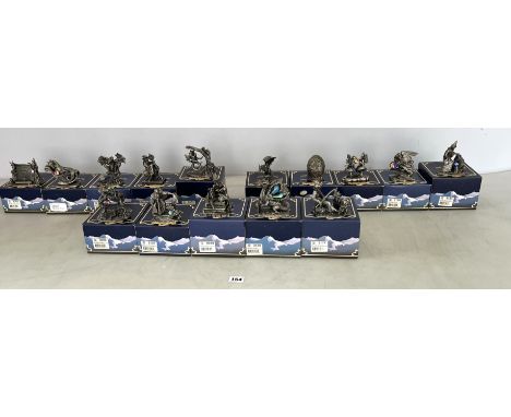 15 boxed Myth &amp; Magic figures - The Magical Encounter, Dreamy Dragon, The Dark Dragon, The Magic Staff, When Is It Our Tu