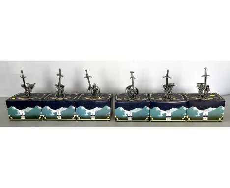 6 boxed Myth &amp; Magic figures - Sica, Gladius, Ensis, Pugio, Culter and Ferrum