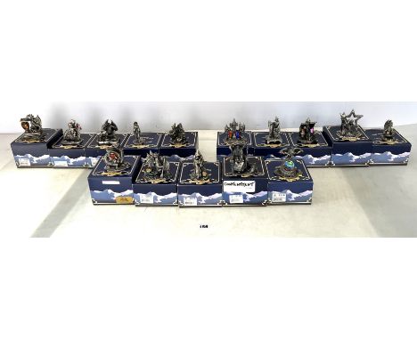 15 boxed Myth &amp; Magic figures -The Studious Dragon, A Bicycle Made For Two, The Vigilant Dragon, Keeper of the Spells, Co