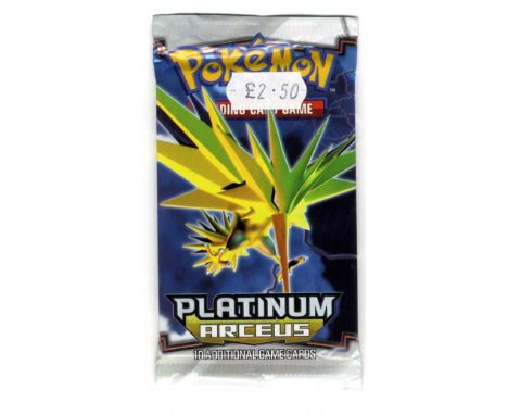 Factory sealed booster pack featuring the Zapdos artwork. This item comes from the vault of a former local games store owner 