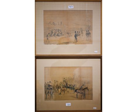 Two Eton College prints, 26 x 37 cm each (2) 
