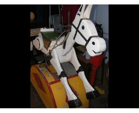 A 'Muffin the Mule' 1950's amusement ride CONDITION REPORTIn working order. operates with £1 coin