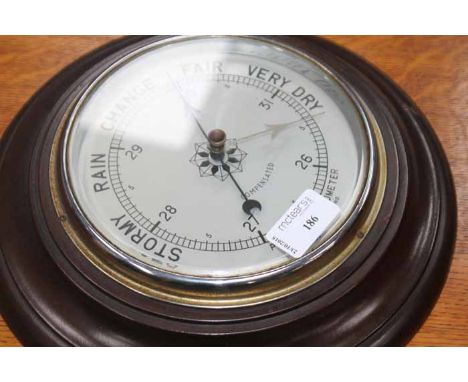 MAHOGANY BAROMETER