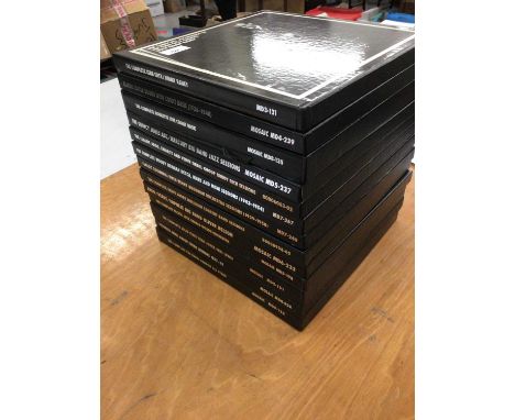 Jazz CD boxed sets including Woody Herman, Gerry Mulligan, Eddie Condon and Gerald Wilson (13)Condition report: Based on exam