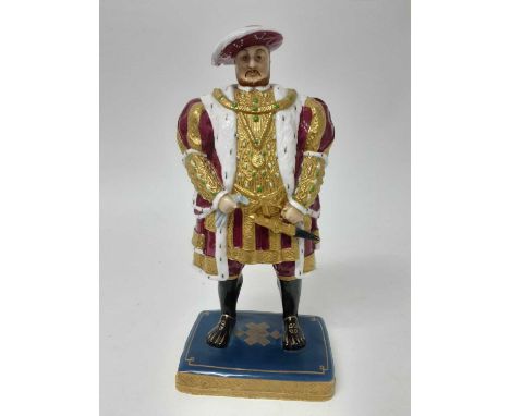 Royal Worcester figure - Henry VIIICondition report: Very good condition