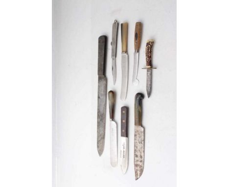Second World War British Military chefs knife 'Crusade of Sheffield' dated 1941 and marked with broad arrow, together with a 