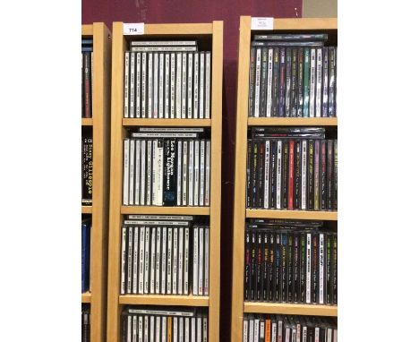 Two racks of Jazz CDs including Lee Morgan, James Newton, Fats Navarro and Miles DavisCondition report: Based on examining a 
