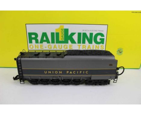 Rail King One Gauge Challenger Steam Engine Union Pacific 4-6-6-4 #404 in original box.Condition report: Good condition