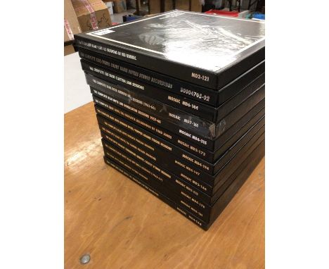 Jazz CD boxed sets (mostly Blue Note) including Andrew Hill sessions, Lou Donaldson, Horace Parlance, Hank Mobley and Lee Mor