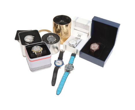 7 wristwatches, including Gigandet, Vagary, Oceanaut, etc . Condition Report:Lot sold as seen unless specific item(s) request