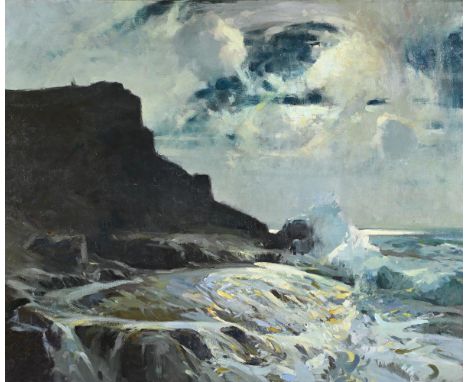 FRANK GASCOIGNE HEATH (BRITISH 1873-1936) THERE IS MUSIC IN THE NIGHT Oil on canvas  Signed (lower left) 128 x 153cm (50¼ x 6