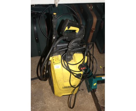 A Karcher K4 compact pressure washer 