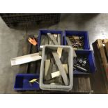 pallet of metal rods & shop items Rigging Fee $15