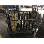 Push Cart w/ Security Stanchion, Rigging Fee $20